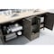 James Martin Vanities Metropolitan 72in Double Vanity, Silver Oak w/ 3 CM Eternal Marfil Quartz Top 850-V72-SOK-3EMR - alternate 5